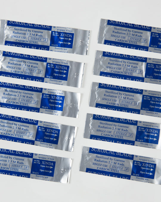 Premium Grade Dermaplaning #10 Blades